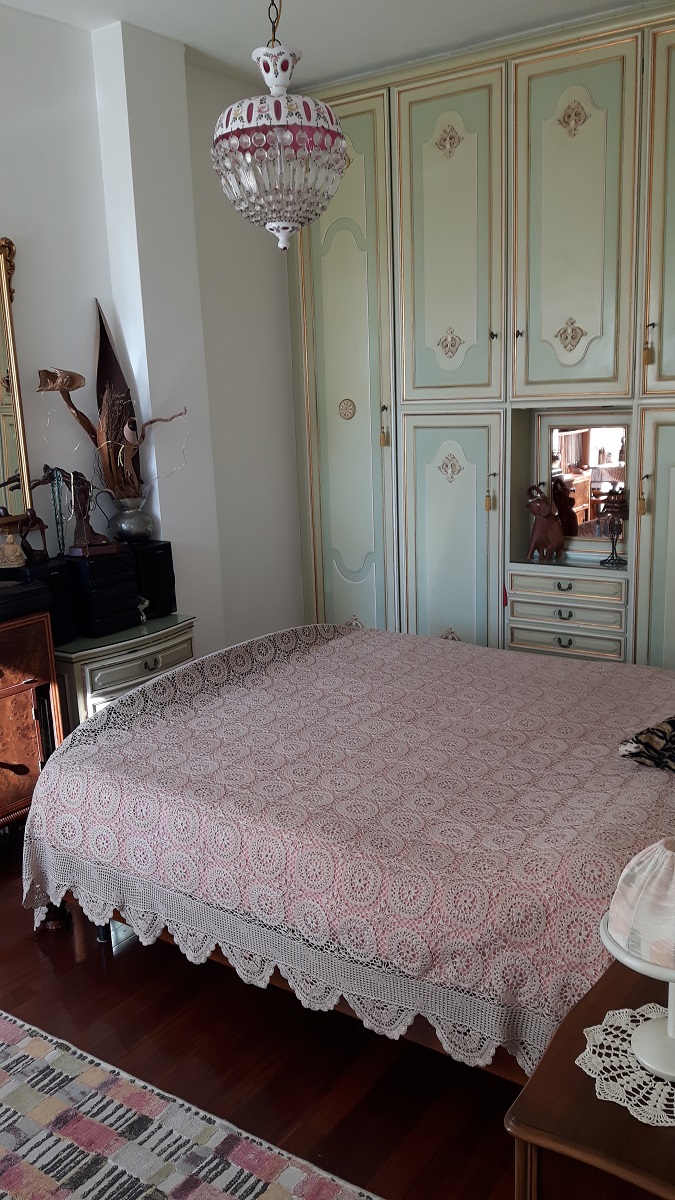 Bedroom in apartment in Sanremo in San Martino