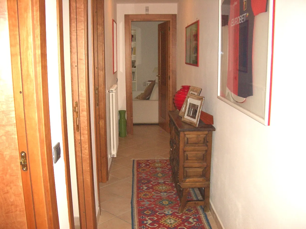 Hallway in five-room villa in Sanremo