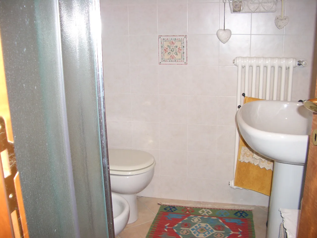 Bathroom in five-room villa in Sanremo