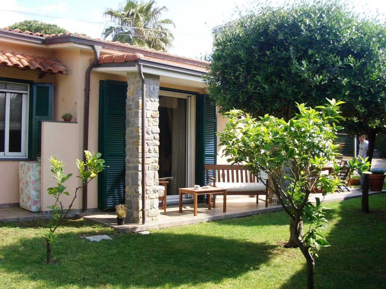 View of five-room villa in Sanremo