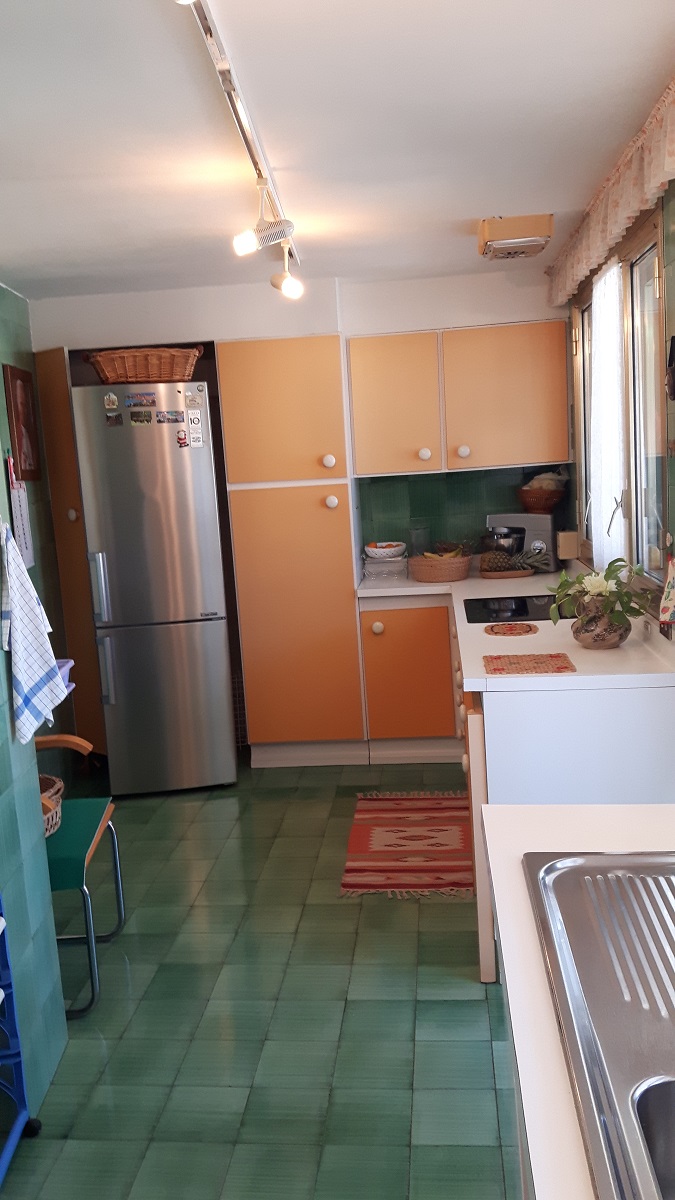 Kitchen in apartment in Sanremo in San Martino