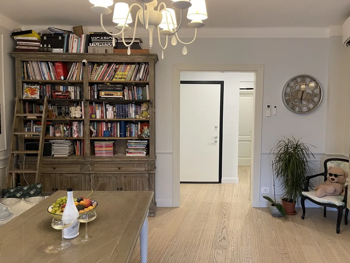 Living room in apsrtm in apartment in Sanremo in via Monta dei Guisci