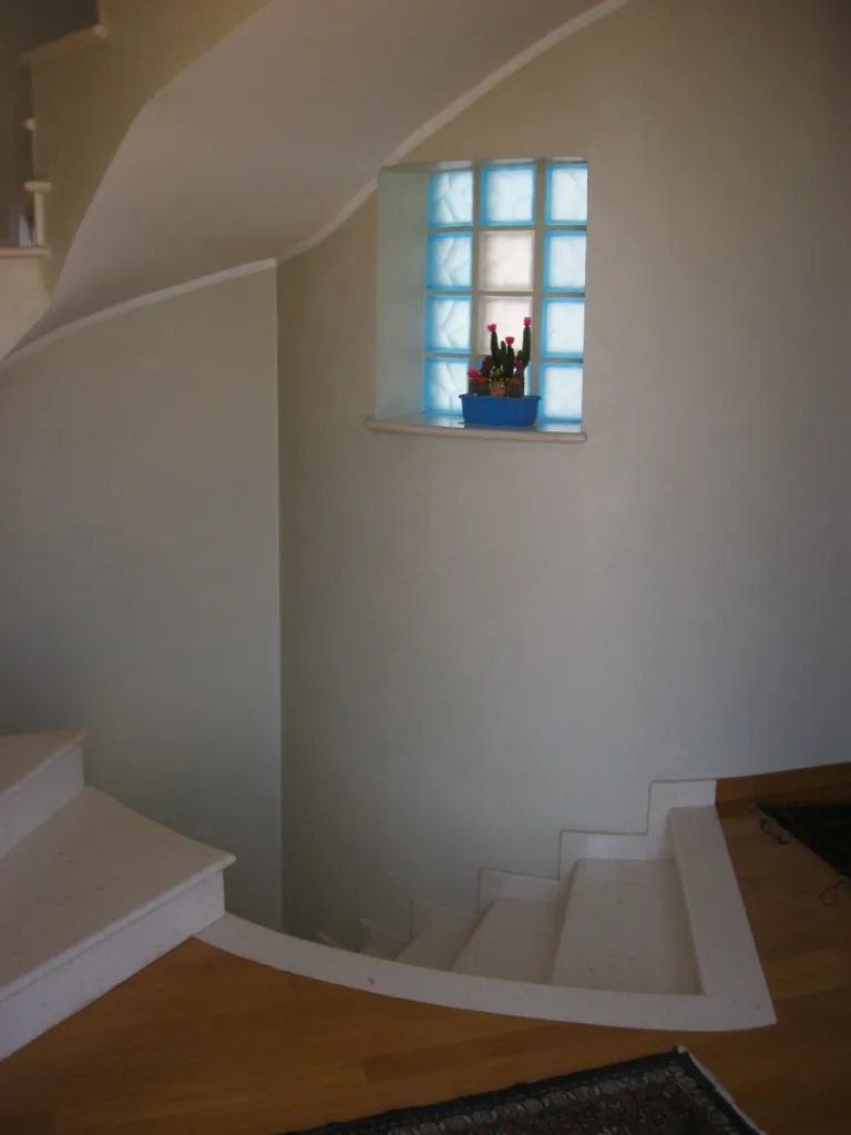 Downstairs in eight-room villa in Sanremo