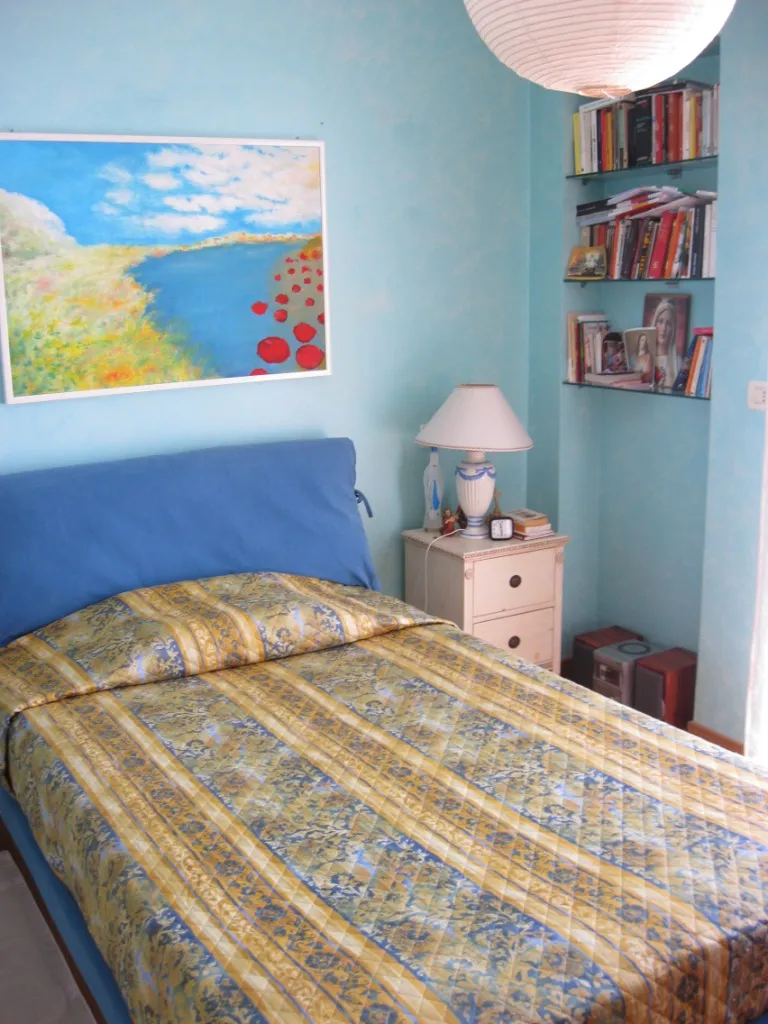 Bedroom in eight-room villa in Sanremo