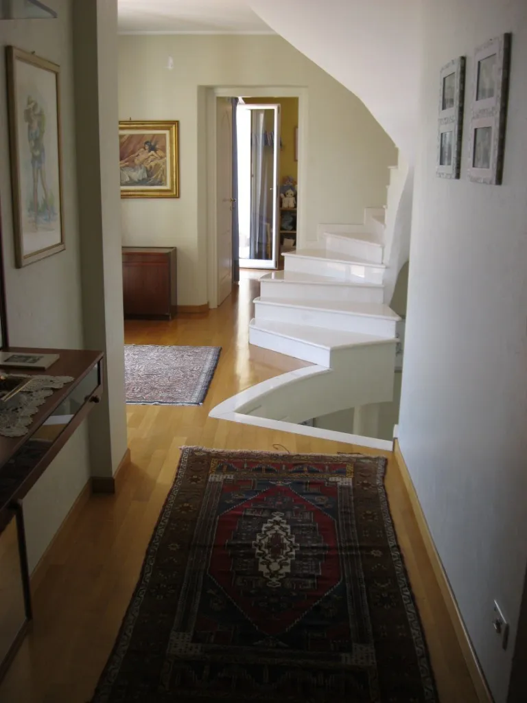 Hallway in eight-room villa in Sanremo