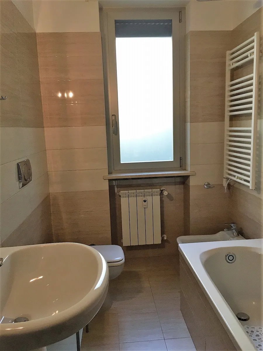 Bathroom in apartment in Sanremo in Corso Imperatrice