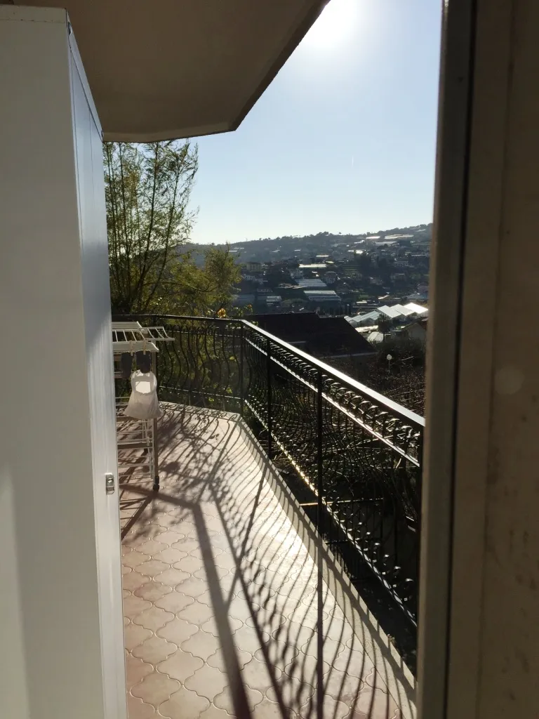 View from terrace in seven-room villa in Sanremo