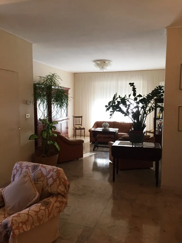 Living room in seven-room villa in Sanremo