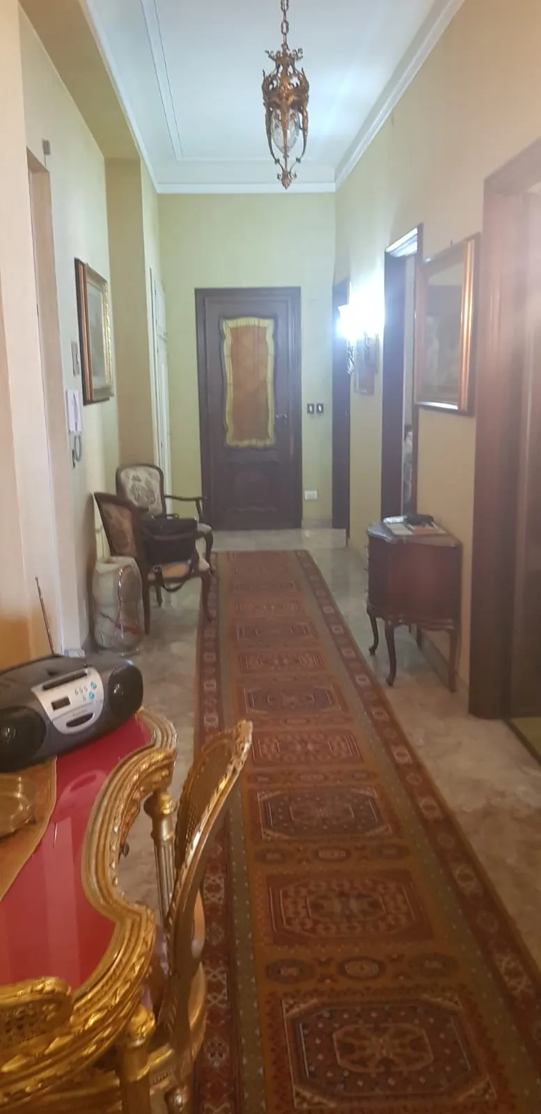 Corridor in apartment in Sanremo