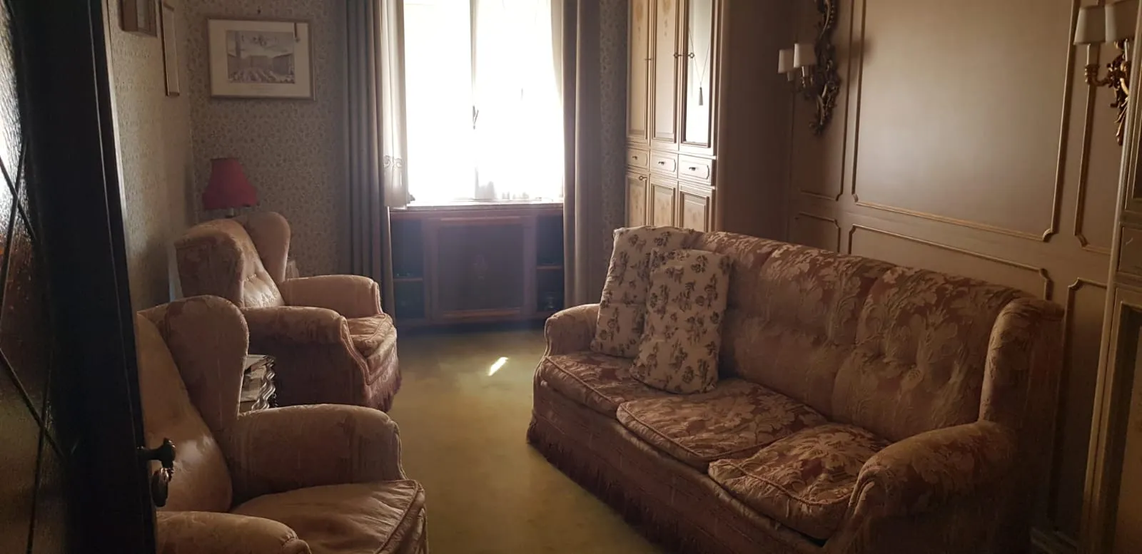 Living room in apartment in Sanremo