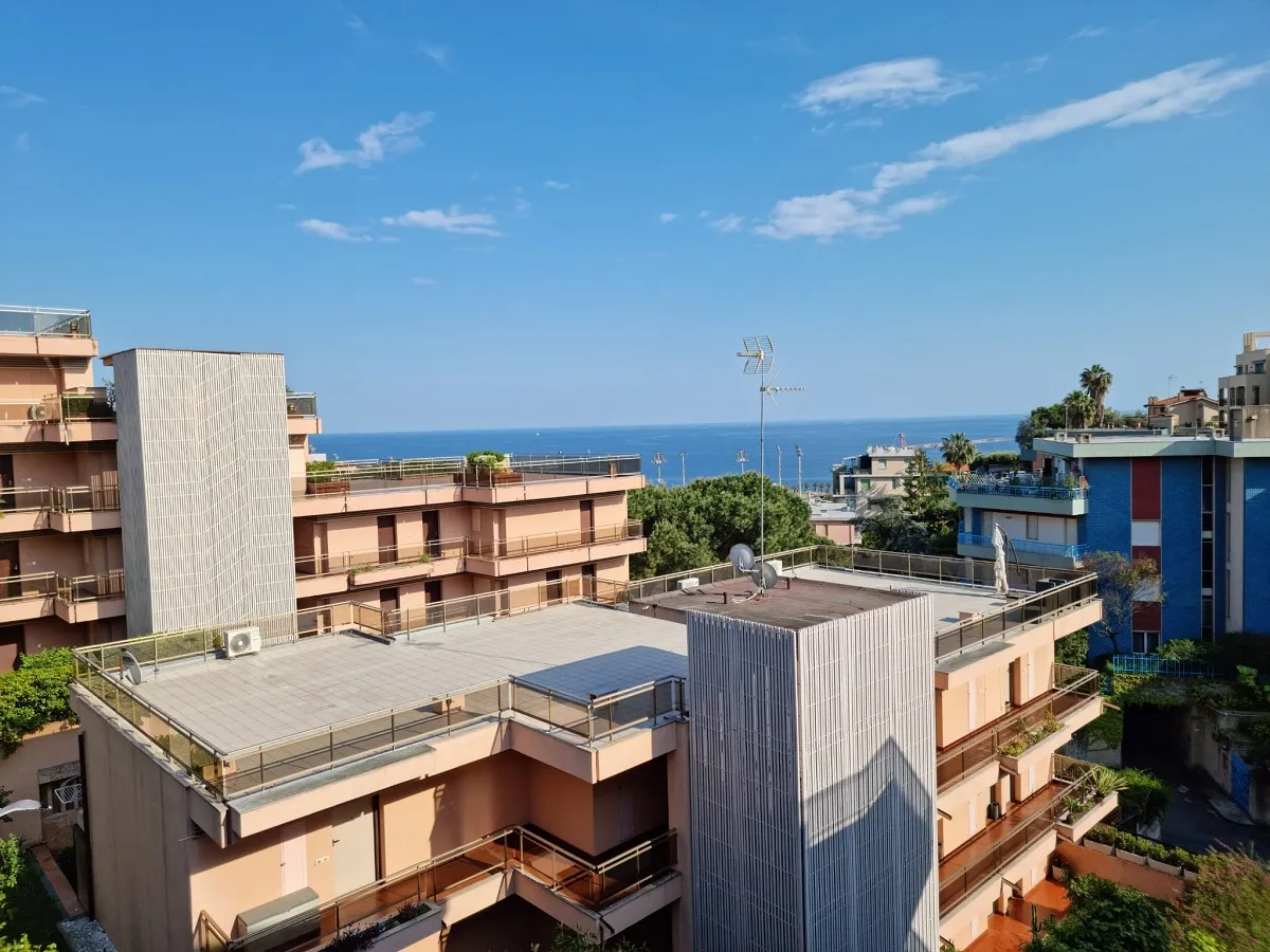 Seaview from in apartment in Sanremo in via Padre Semeria