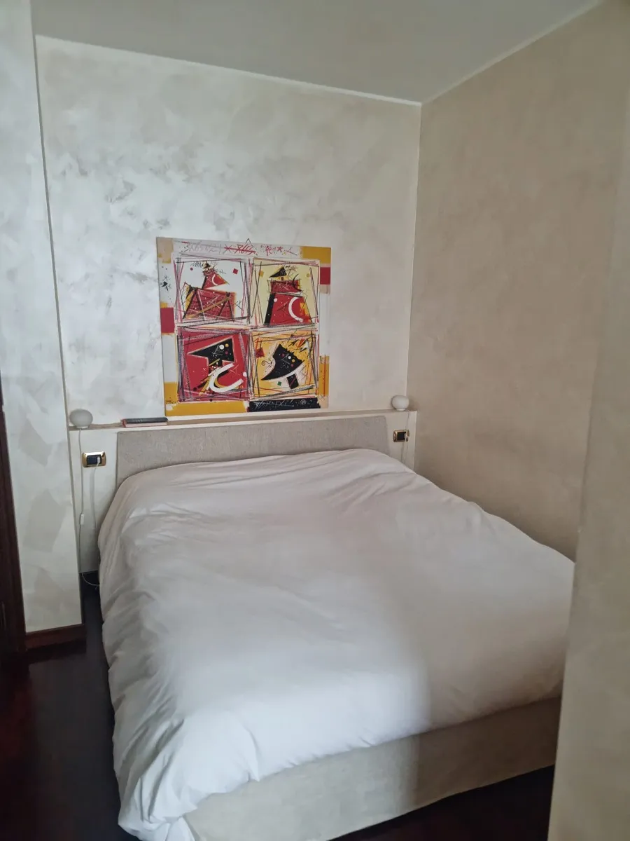Bedroom in apartment located in Sanremo in Corso Degli Inglesi