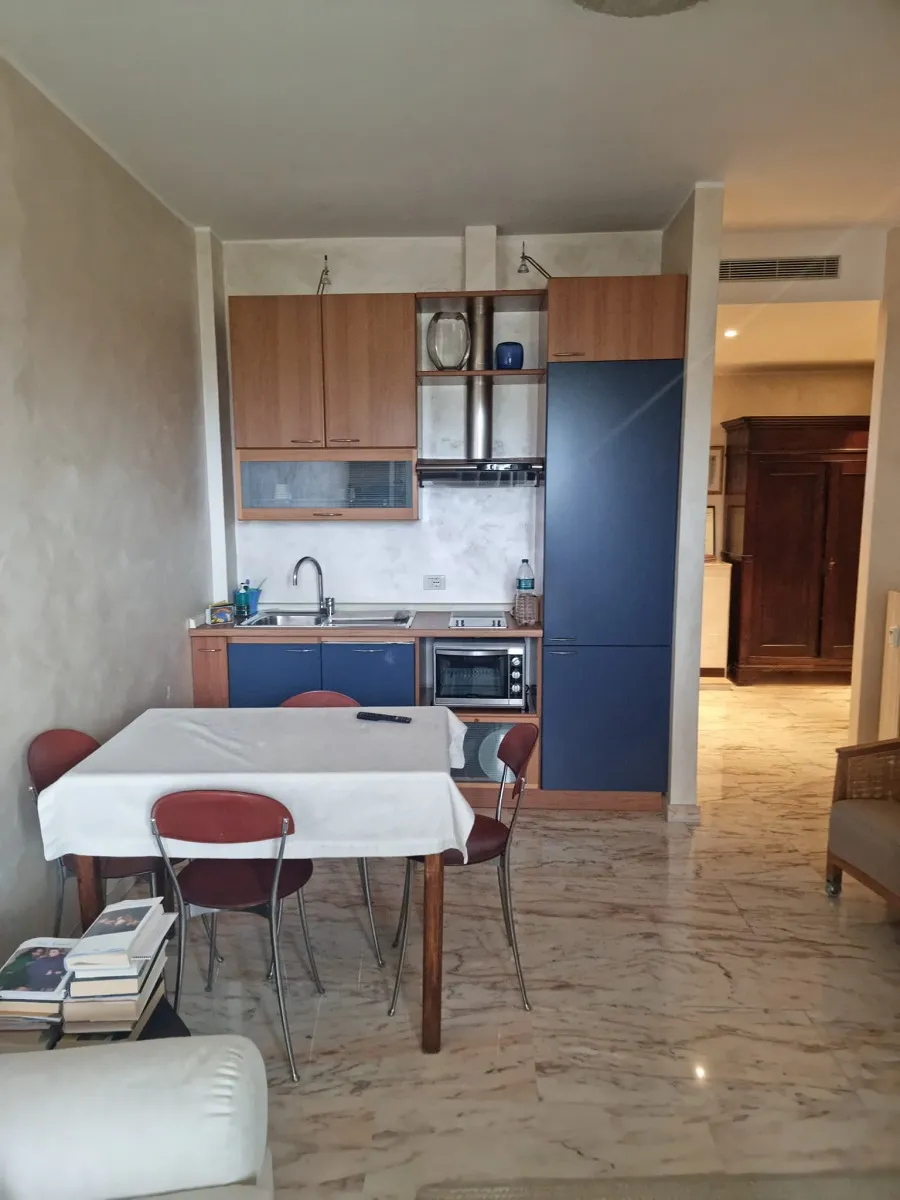 Kitchen in apartment located in Sanremo in Corso Degli Inglesi