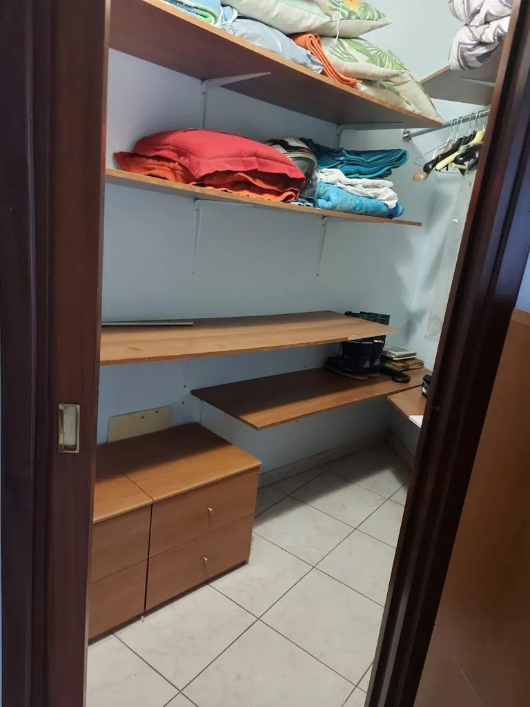 Wardrobe in three-room apartment in Sanremo