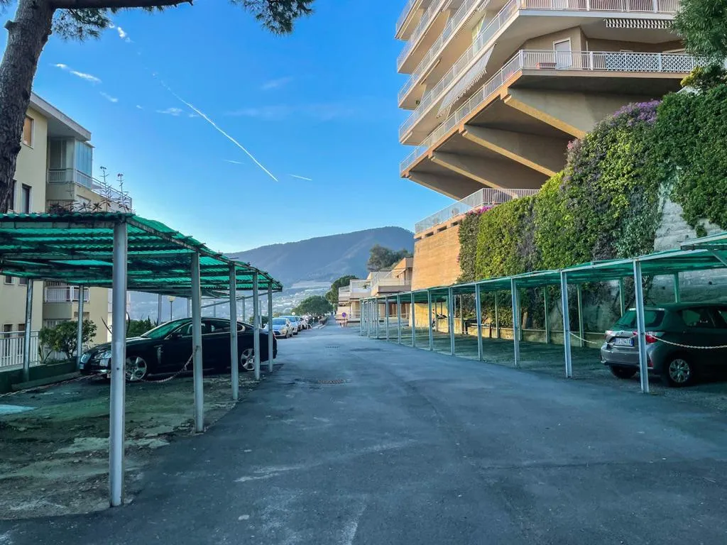 Parking of apartment in Ospedaletti