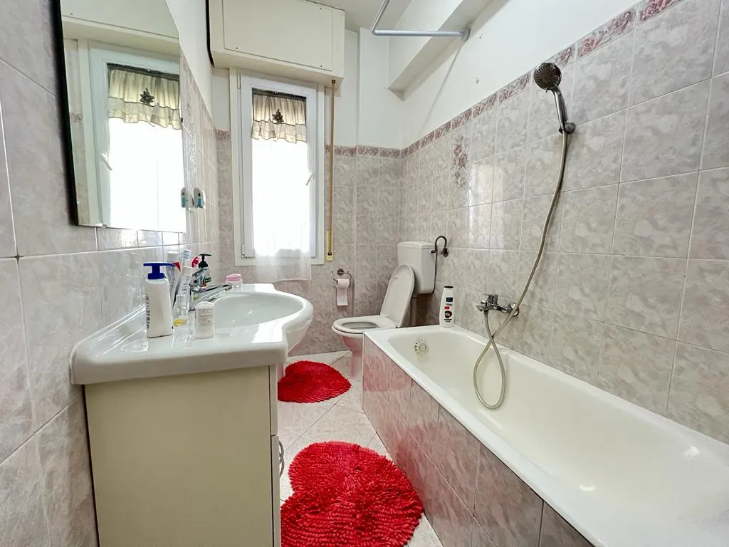 Bathroom in two-room apartment in Sanremo
