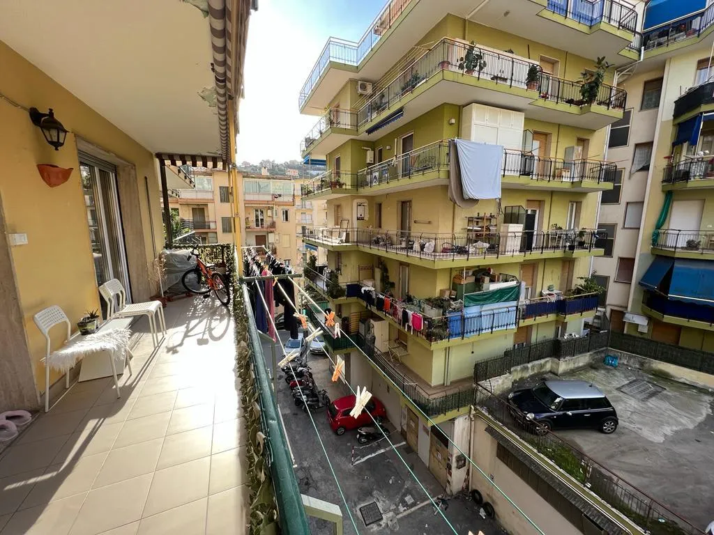 Balcony in two-room apartment in Sanremo